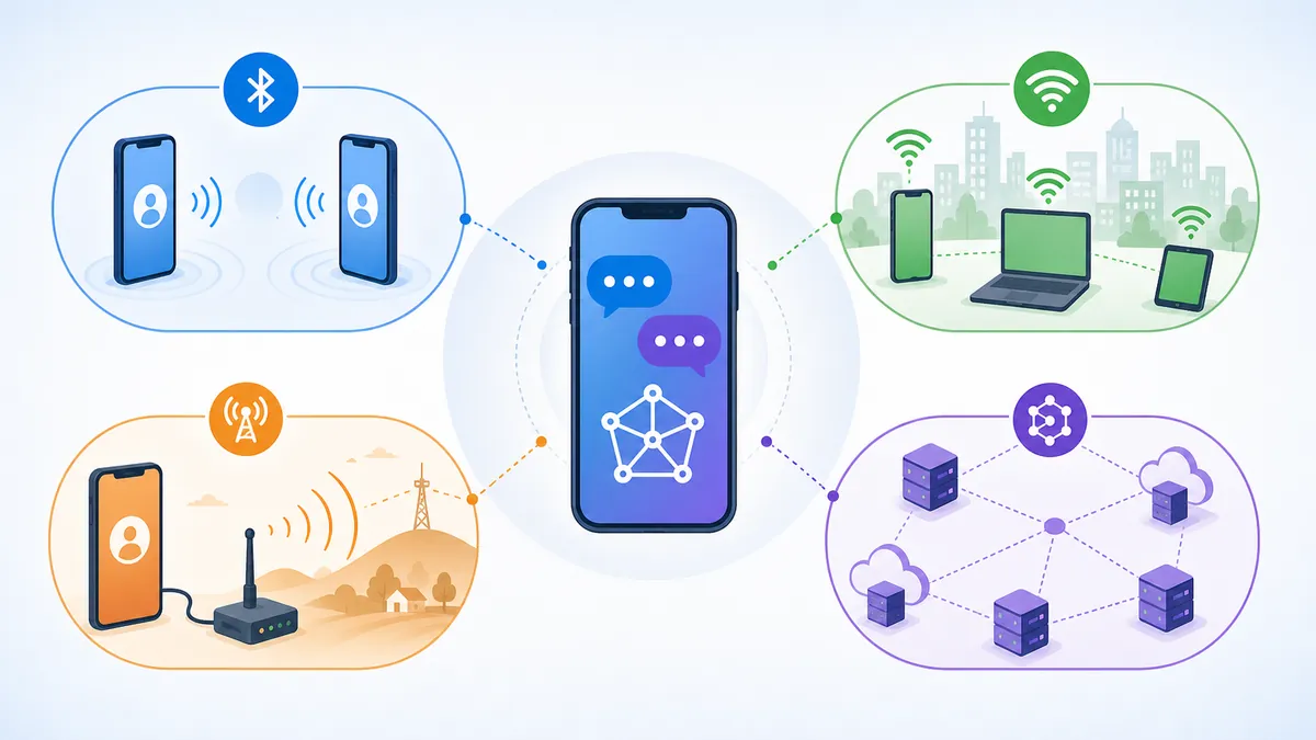 Technologies possibles pour étendre une messagerie décentralisée