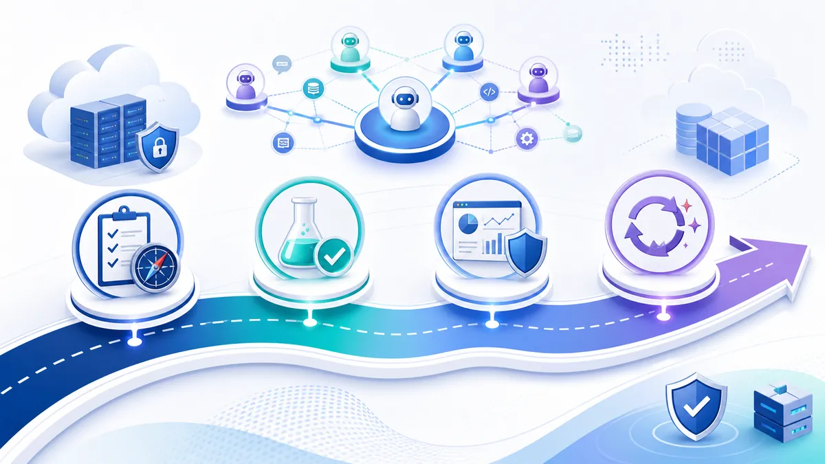 Roadmap de mise en œuvre progressive d’un système multi-agents IA