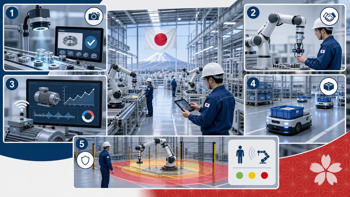 Usages de l’IA physique dans l’industrie