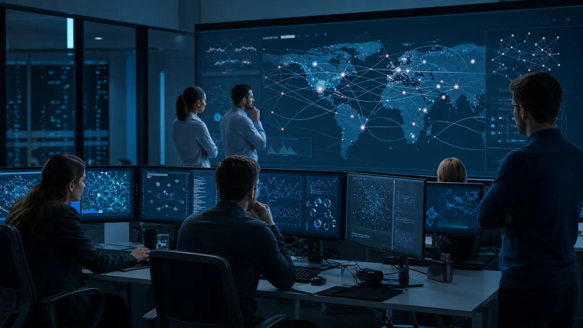 Analystes cybersécurité étudiant les traces d’une intrusion