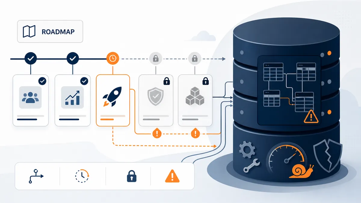 Roadmap produit ralentie par des contraintes de base de données