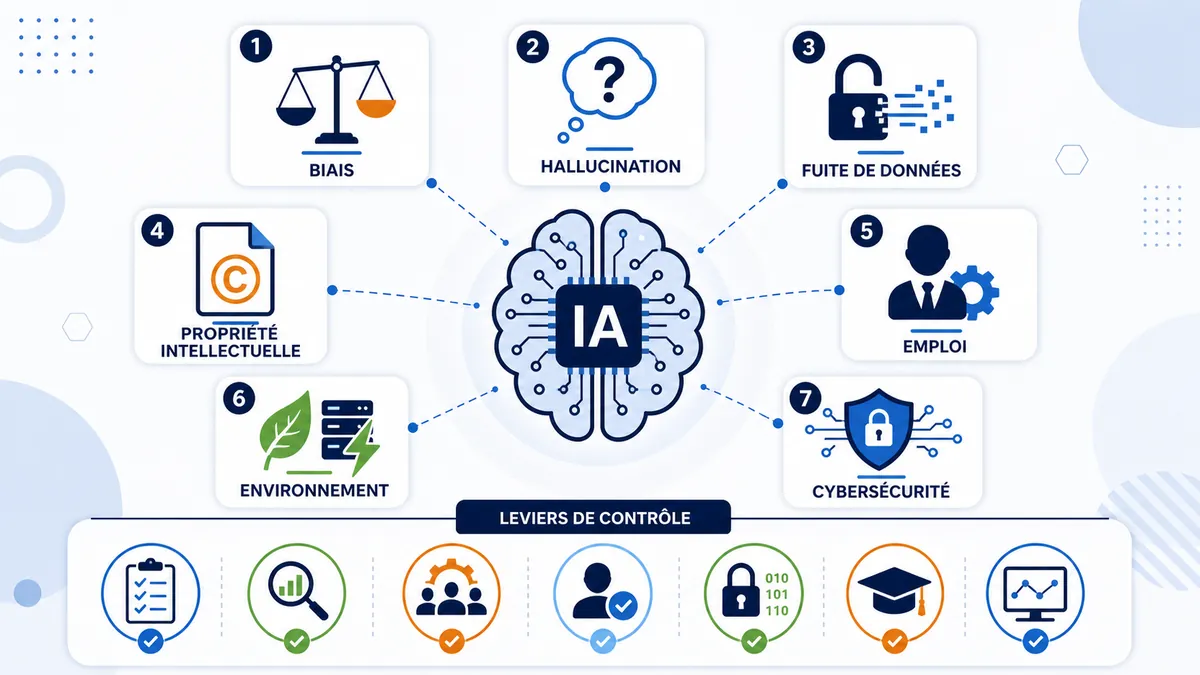 Principaux risques de l'intelligence artificielle et contrôles associés
