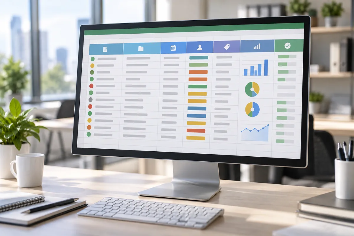 Tableau de veille centralisé dans un tableur