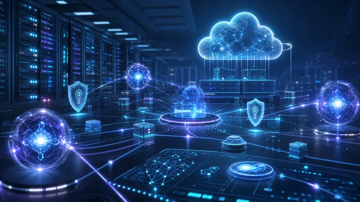 Infrastructure cloud native utilisée par des agents IA autonomes