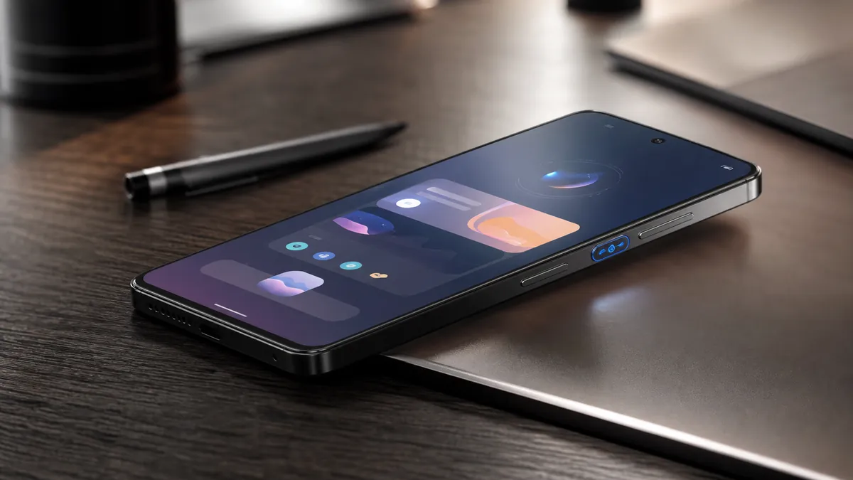 Smartphone nubia NaviX Ultra avec interface d’assistant IA