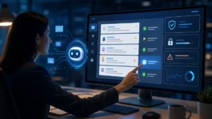 Agent IA supervisant une boîte mail professionnelle avec validation humaine