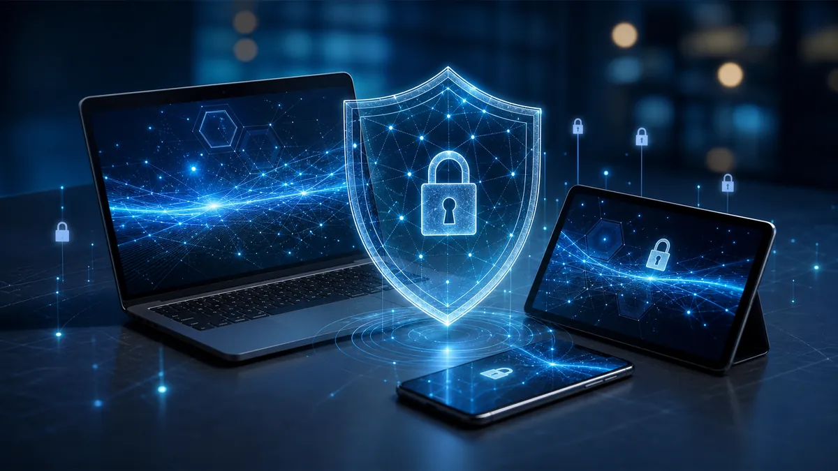 Appareils protégés par une solution de cybersécurité