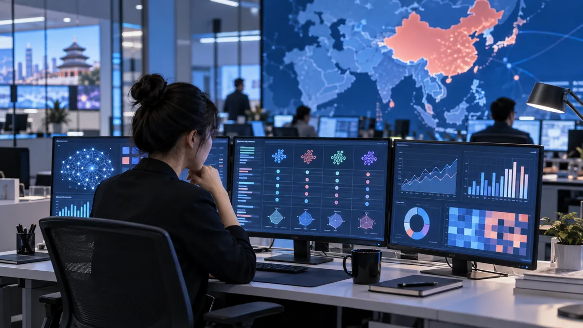 Poste de veille technologique consacré aux tendances de l’IA chinoise